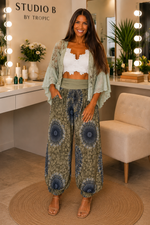 Santorini Serenity Harem Pants ✨