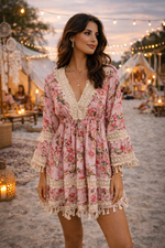 Blush Moon Boho Dress