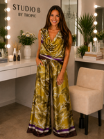 Golden Olive Luxe Co-Ord