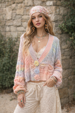 Rainbow luxury Cardi