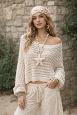 Spanish knit top