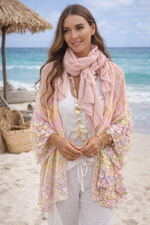 Blush Breeze Boho Scarf