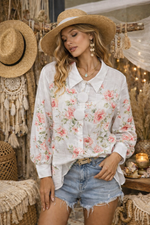 Blossom Breeze Button Blouse