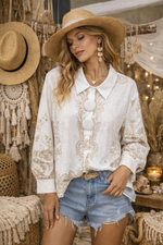 Blossom Breeze Button Blouse