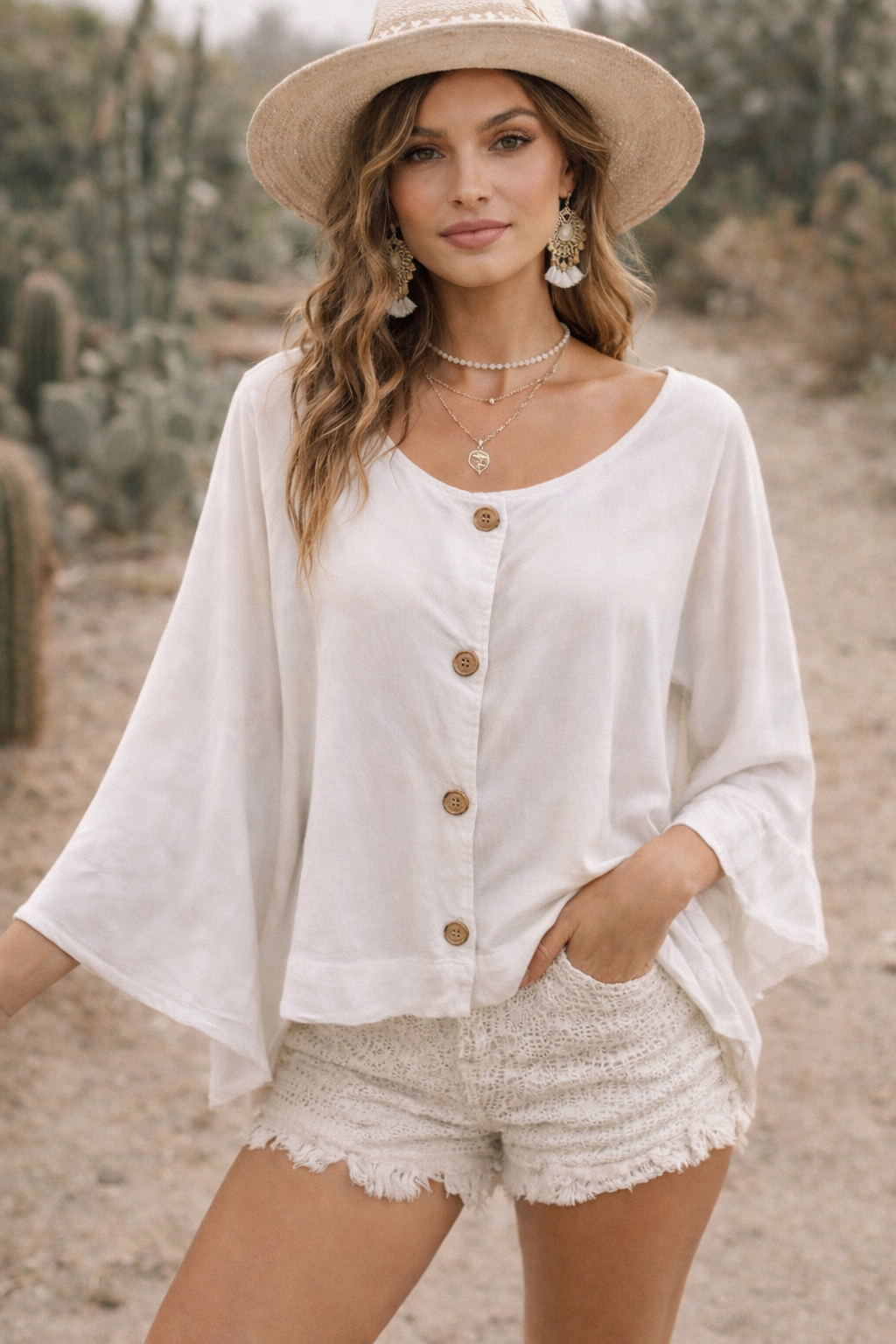 Boho oversized Jacket