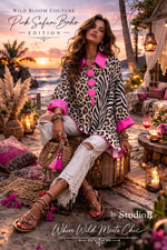 Wild bloom Button Blouse