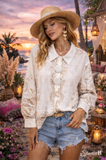 Blossom Breeze Button Blouse
