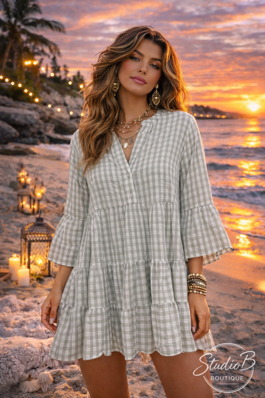 Easy Breezy Gingham Dress