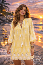 The Amalfi Lace Tunic Dress